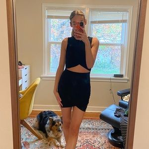 Black Cutout Dress